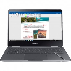 Samsung 三星 Notebook 9 Pro NP940X5N-X01US 15英寸FHD 2合1觸摸屏筆記本電腦,第八代英特爾四核i7-8550U,最高4GHz,16GB DDR4,256GB SSD,背光鍵盤,Windows 10